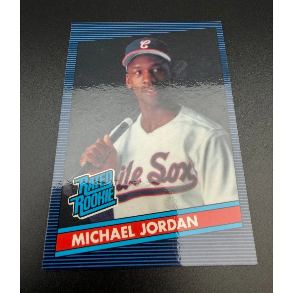 Michael Jordan Card Lot 1989 NBA Hoops 1990 Fleer All-Star Fun City Rated Rookie